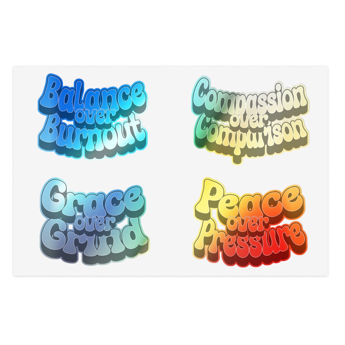 Daily Affirmations Sticker Sheet