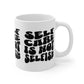 Self Care White Mug, 11oz