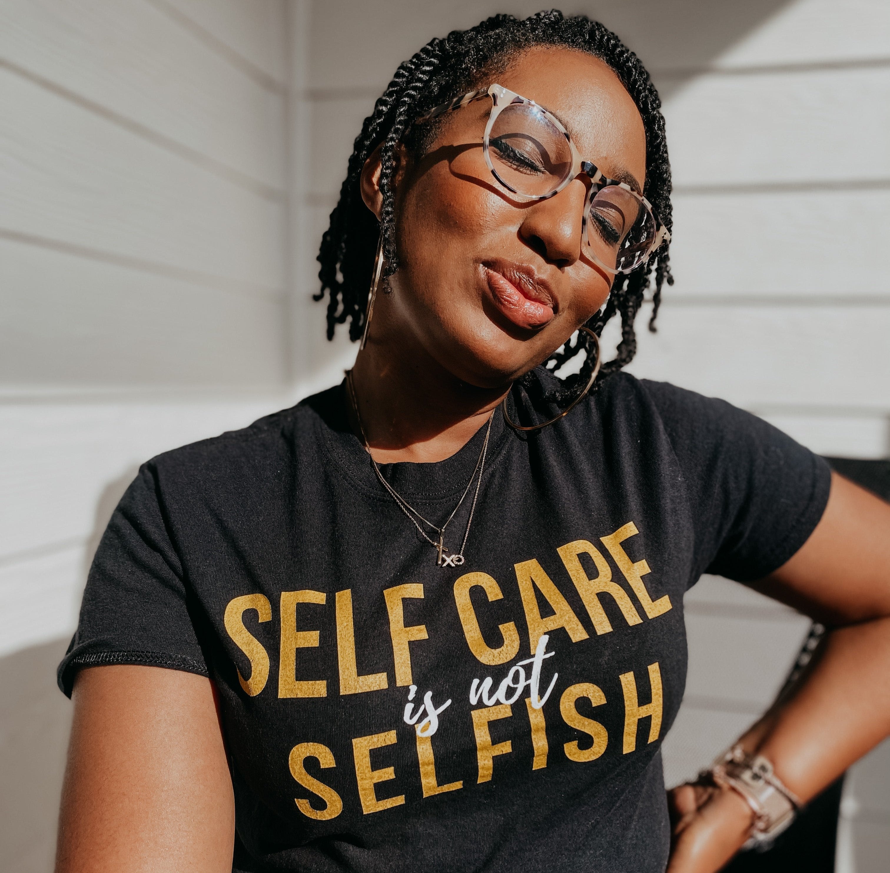 Self Care is Not Selfish Tee - The Cotton Connect